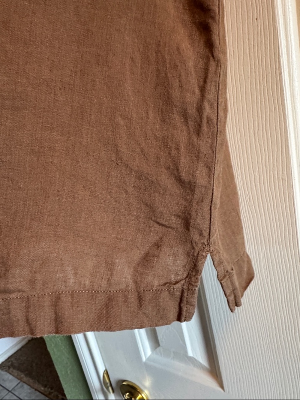 Eileen Fisher organic linen top - Picture 3 of 5